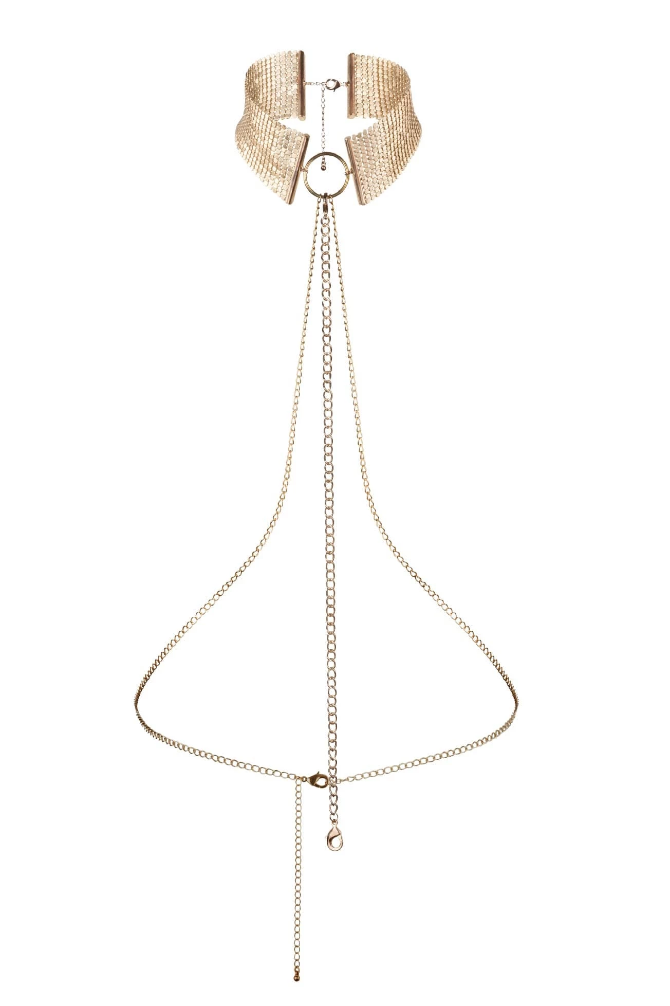 Deals ⭐ Bijoux Indiscrets Metallic Mesh Collar New In ✨ 3 Bijoux Indiscrets Metallic Mesh Collar New In