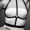 Bijoux Indiscrets New In Maze Black Chest Harness