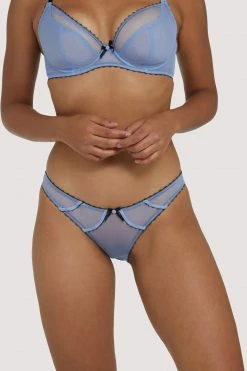Deja Day Grace Lavender Mesh Brief