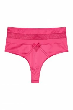 Playful Promises Knickers Madeleine Bondage Hot Pink Brief