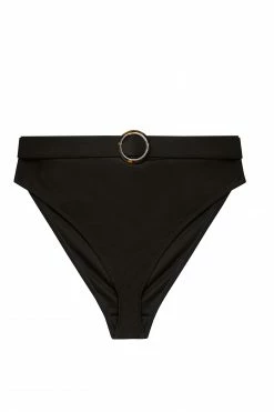 Bettie Page Lingerie Eco Jayne Black Bikini Brief Swimwear