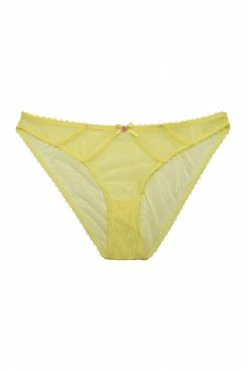 Deja Day Knickers Grace Lemon Yellow Brief