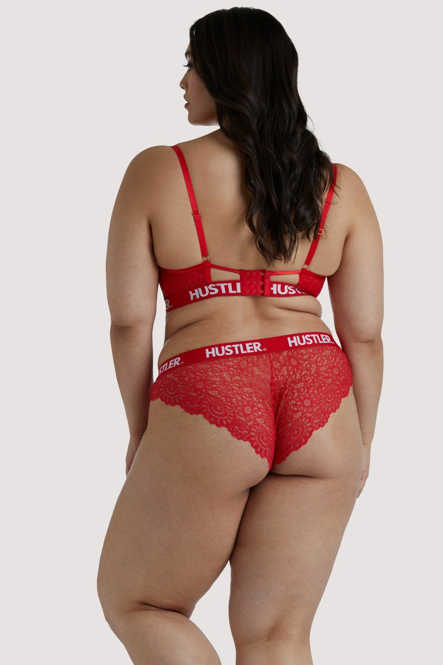 Outlet ๐ Everyday Lingerie Hustler Branded Red Lace Curve Brief ๐งจ 4 Everyday Lingerie Hustler Branded Red Lace Curve Brief