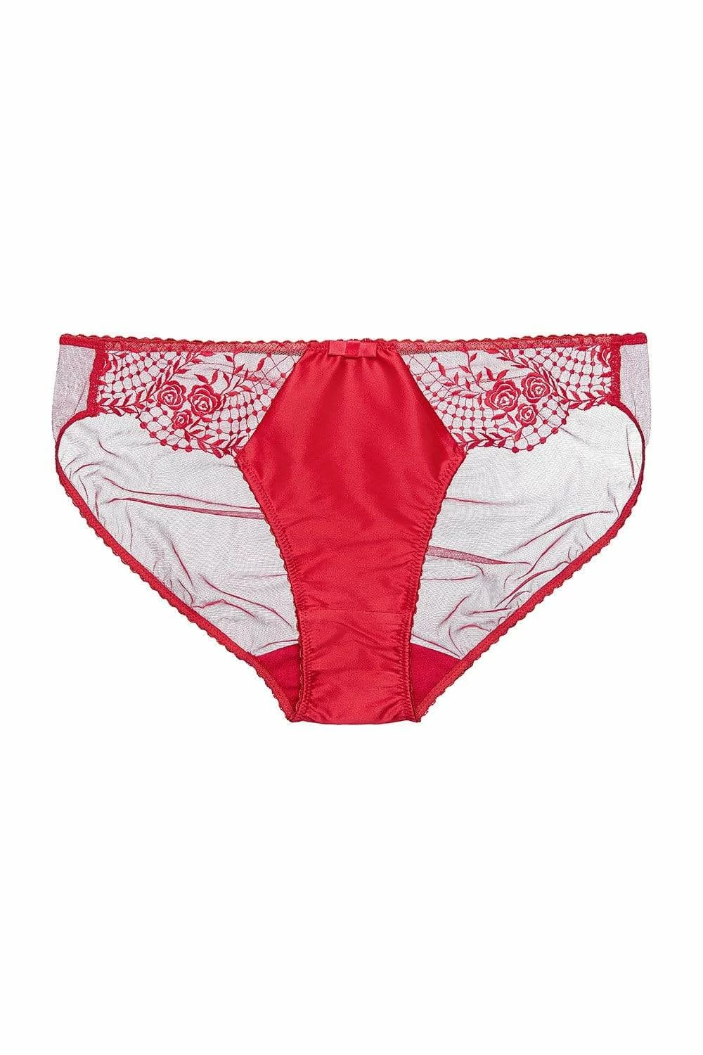 Best deal ๐ Dita Von Teese Lingerie Julie's Roses Red Briefs ๐งจ 6 Dita Von Teese Lingerie Julie's Roses Red Briefs