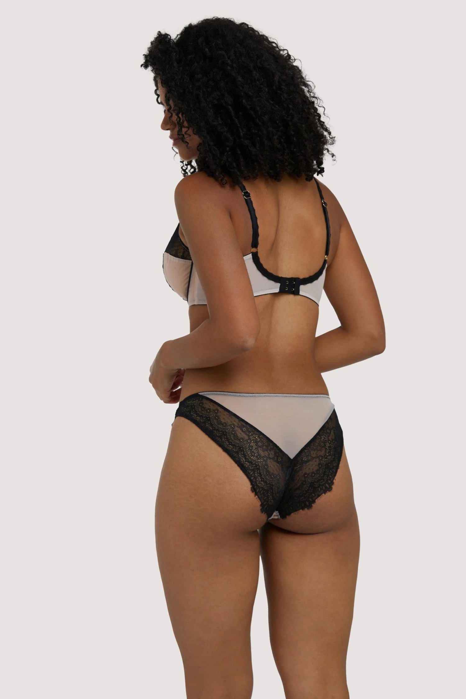 Flash Sale ๐ Deja Day Rosalyn Black And Blush Brazillian Brief Knickers ๐ 9 Deja Day Rosalyn Black And Blush Brazillian Brief Knickers