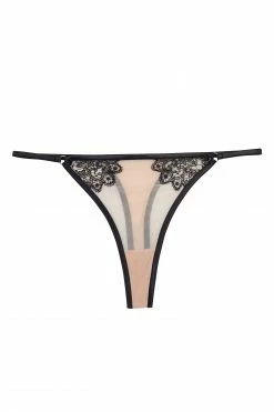 Playful Promises Anaise Black Thong Knickers