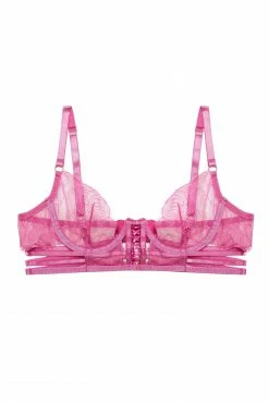 Brand new ๐ Wolf & Whistle Azma Pink Lace Caged Bra New In Bras โค๏ธ 11 Wolf & Whistle Azma Pink Lace Caged Bra New In Bras