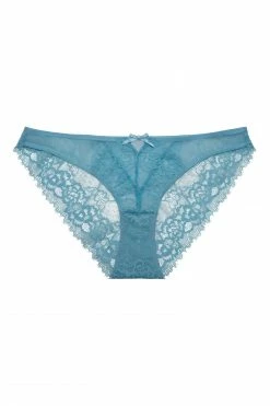 Deja Day Knickers Sophia Light Blue Brazilian Brief