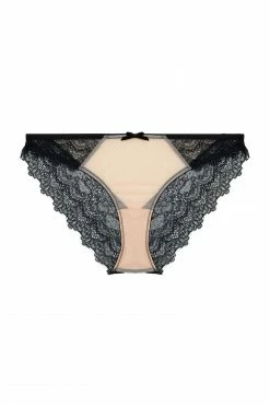 Flash Sale ๐ Deja Day Rosalyn Black And Blush Brazillian Brief Knickers ๐ 37 Deja Day Rosalyn Black And Blush Brazillian Brief Knickers