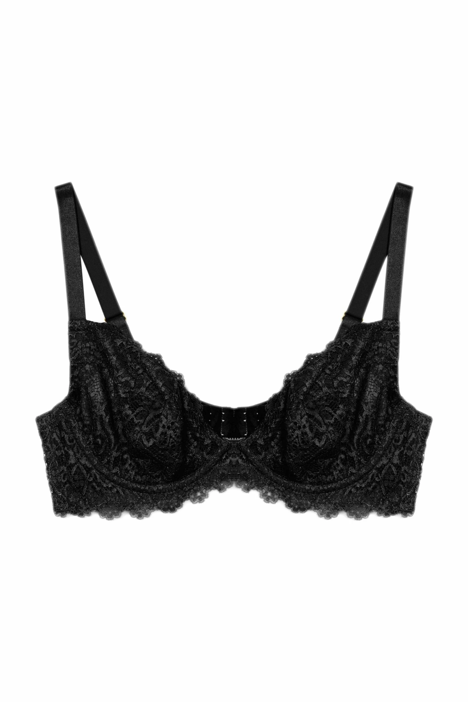 Outlet 😉 Wolf & Whistle Ariana Black Everyday Lace Bra 🎉 4 Wolf & Whistle Ariana Black Everyday Lace Bra