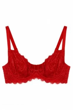 Wolf & Whistle Ariana Red Everyday Lace Bra