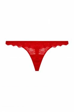 Flash Sale ๐งจ Deja Day Knickers Rosalyn Red Lace Thong ๐ 24 Deja Day Knickers Rosalyn Red Lace Thong