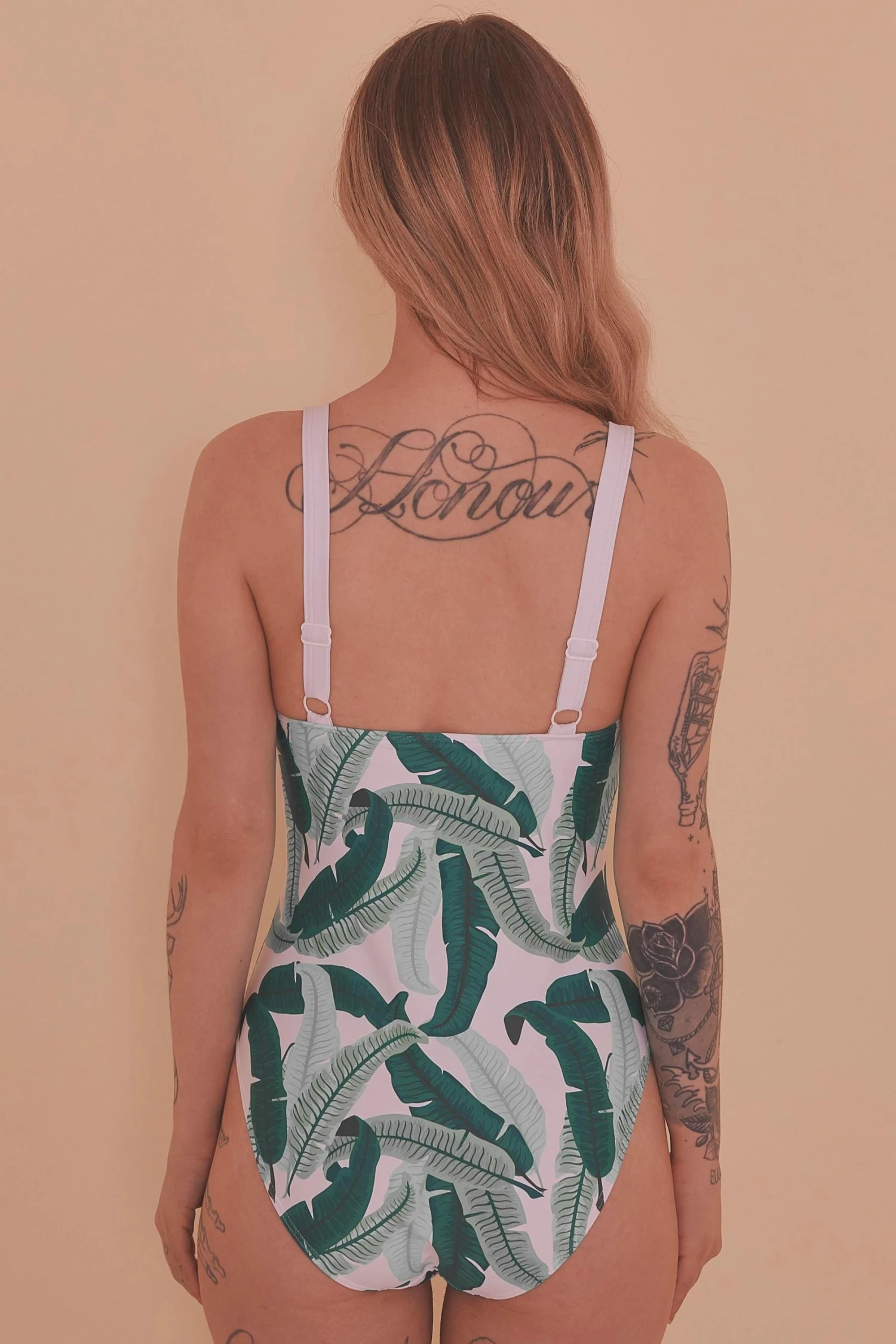 Buy 🎁 Collectif X Playful Promises Swimwear Banana Leaf Print Knot Front 🩱 Swimsuit 🛒 3 Collectif X Playful Promises Swimwear Banana Leaf Print Knot Front Swimsuit