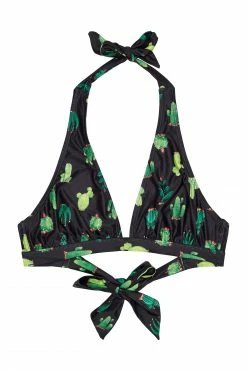 Deals 🔔 Collectif X Playful Promises Cactus Ruched Triangle 👙 Bikini Top Swimwear 👏 11 Collectif X Playful Promises Cactus Ruched Triangle Bikini Top Swimwear