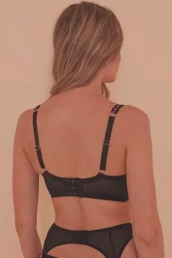 Playful Promises Bras Monica Ribbon Slot Lace Bra