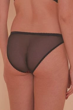 Discount 🛒 Playful Promises Knickers Josie Leopard Mesh Picot Cheeky Brazilian Brief Core 👏 14 Playful Promises Knickers Josie Leopard Mesh Picot Cheeky Brazilian Brief Core