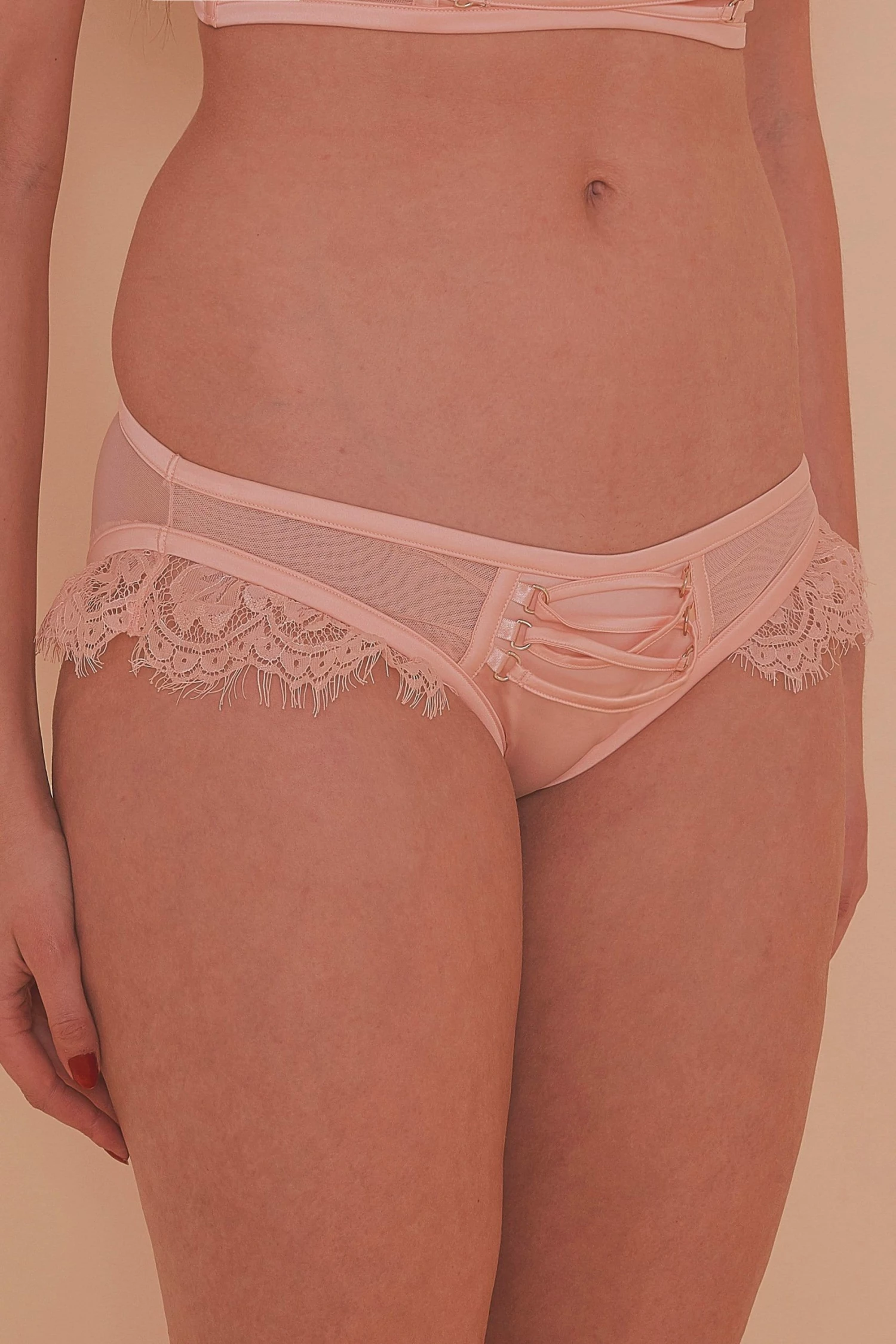 Cheapest ๐ Playful Promises Bernadette Peach Corset Front Brief Outlet ๐ 1 Playful Promises Bernadette Peach Corset Front Brief Outlet