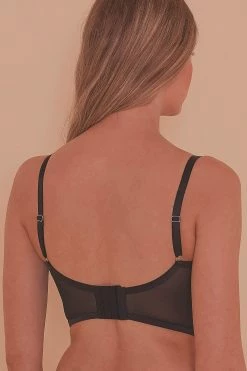 Discount ✨ Playful Promises Bernadette Black Longline Corset Front DD/E-G Bra 🎁 6 Playful Promises Bernadette Black Longline Corset Front DD/E-G Bra