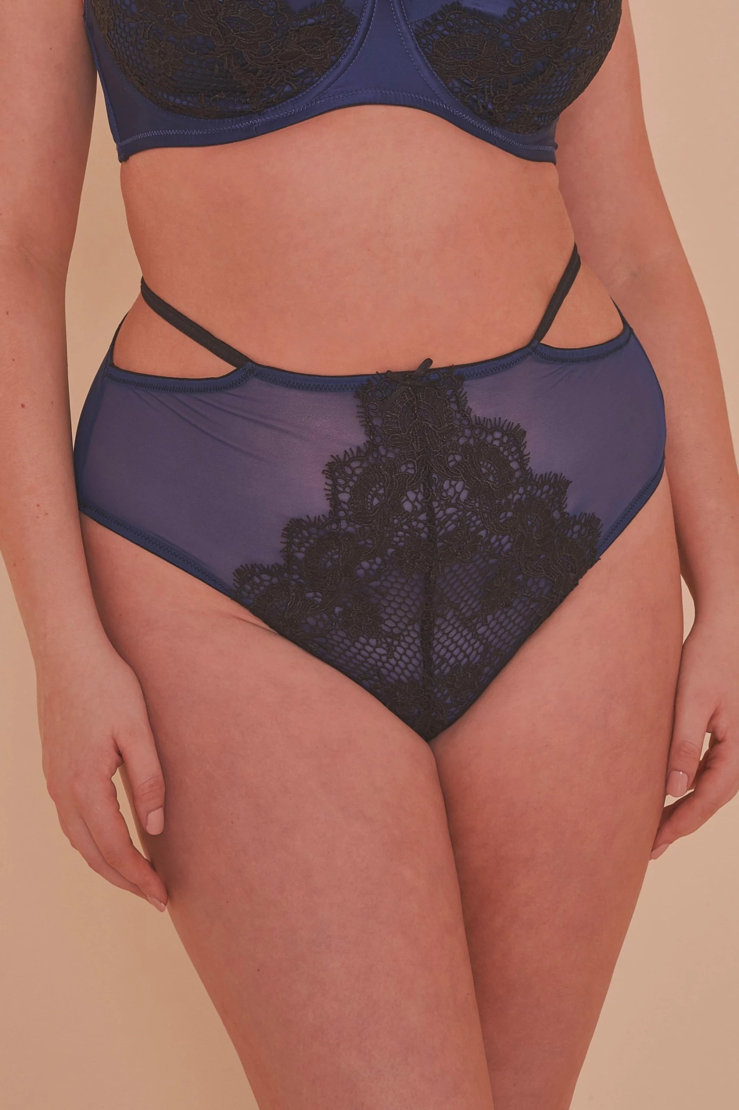 Flash Sale ✔️ Playful Promises Knickers Tabitha Blue Embroidery Curve HW Brief ⭐ 1 Playful Promises Knickers Tabitha Blue Embroidery Curve HW Brief