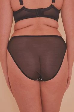 Hot Sale 🤩 Playful Promises Jaquelina Mustard Contrast Brazilian Brief Knickers 👍 19 Playful Promises Jaquelina Mustard Contrast Brazilian Brief Knickers