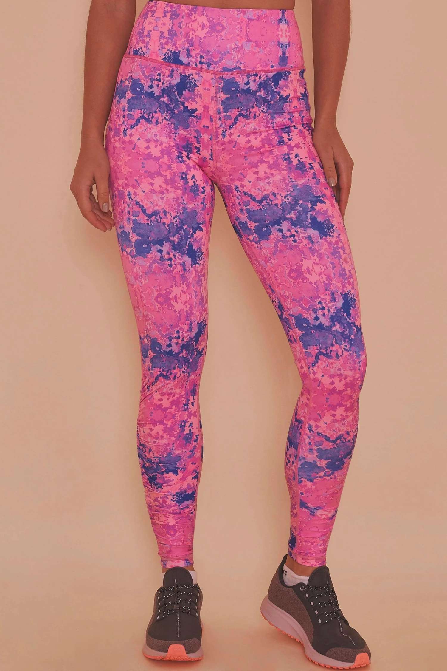 Buy 🛒 Wolf & Whistle Activewear Pink Marble Leggings 🎁 1 Wolf & Whistle Activewear Pink Marble Leggings