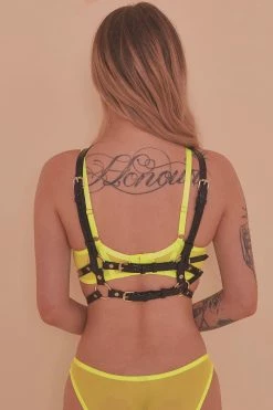 Regalia Black Chest Harness