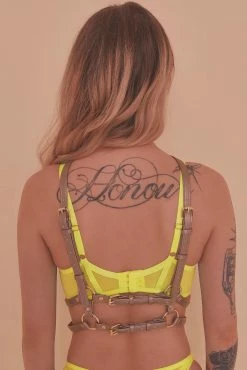 Promo ๐ Regalia Pale Gold Chest Harness ๐งจ 7 Regalia Pale Gold Chest Harness