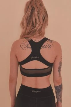 Best deal 🔥 Wolf & Whistle Activewear Racer Back Bra Black 🔔 7 Wolf & Whistle Activewear Racer Back Bra Black