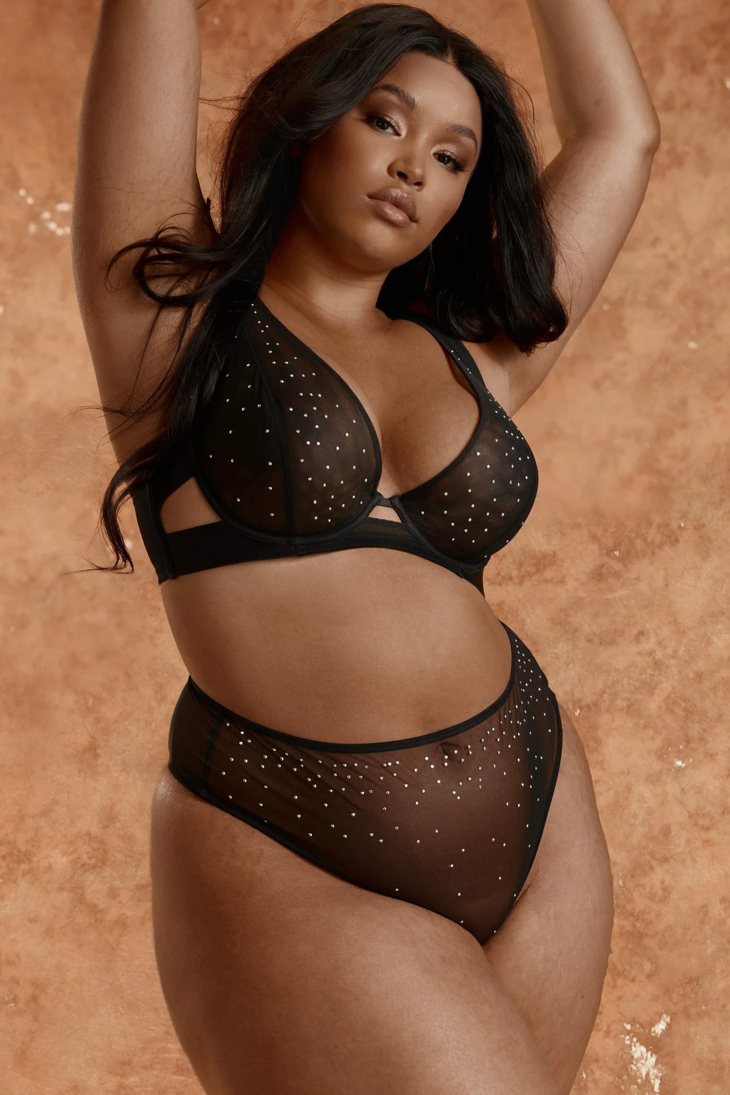 Deals 👏 Playful Promises Curve Exclusive Lydia Black Diamante Bra 🌟 2 Playful Promises Curve Exclusive Lydia Black Diamante Bra