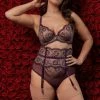Dita Von Teese Lingerie Evelina Aubergine Curve Bra New In Bras