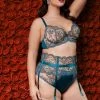 Dita Von Teese Lingerie Severine Shady Spruce Bra Curve New In Bras