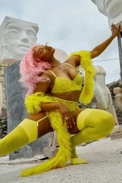 Budget 🌟 Felicity Hayward X PP Bras X PP Nahli Longline Lime Bra ⌛ 23 Felicity Hayward X PP Bras X PP Nahli Longline Lime Bra