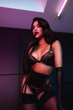 Deals 🥰 Playful Promises New In Wren Black Lace And Illusion Mesh Bra 🤩 17 Playful Promises New In Wren Black Lace And Illusion Mesh Bra
