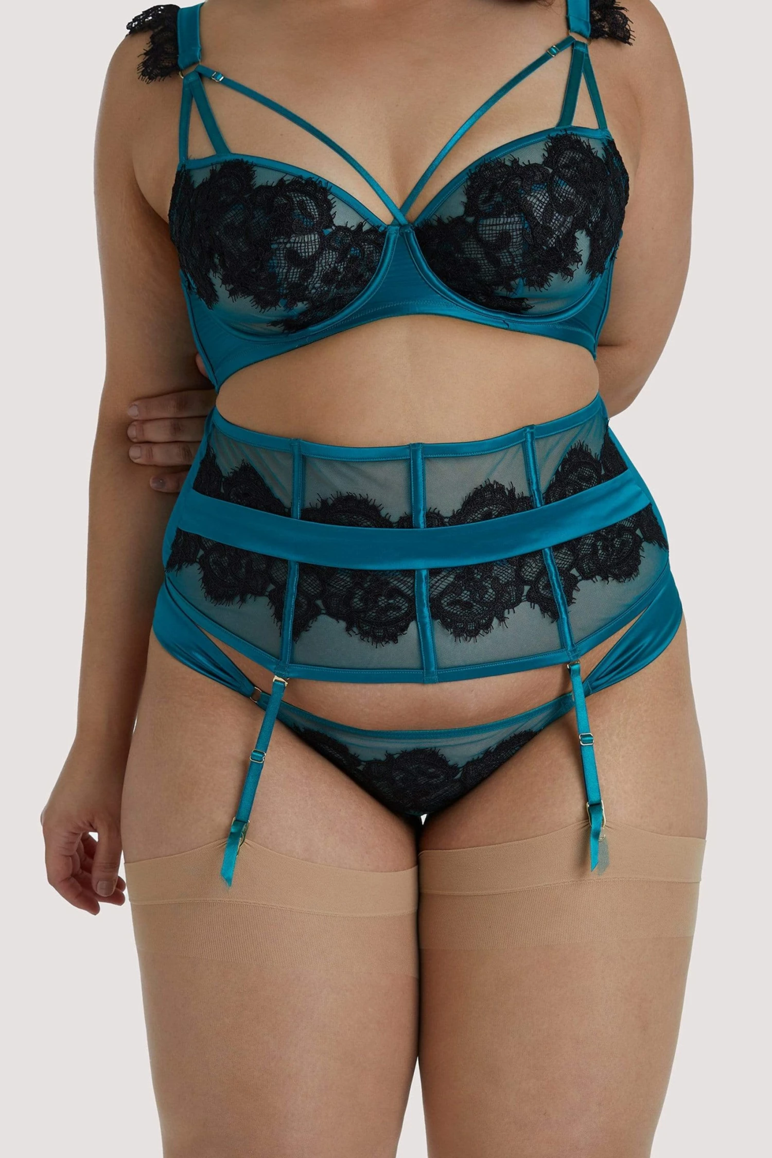 Flash Sale 😉 Playful Promises Free Sexy 🌞 Summer Brief Anneliese Teal Waspie 🔔 6 Playful Promises Free Sexy Summer Brief Anneliese Teal Waspie