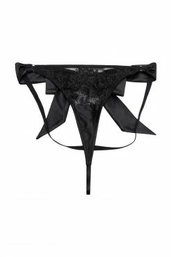Playful Promises Anneliese Black Lace Thong Knickers