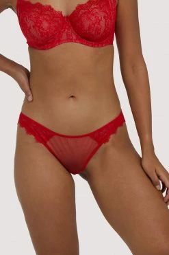 Deja Day Rosalyn Red Brazilian Brief