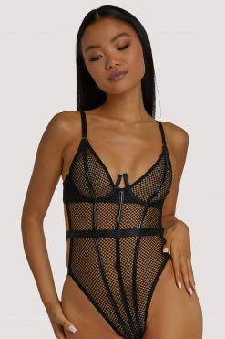 Regalia Playful Muse: Juliette Foxx Selena High Leg Bodysuit