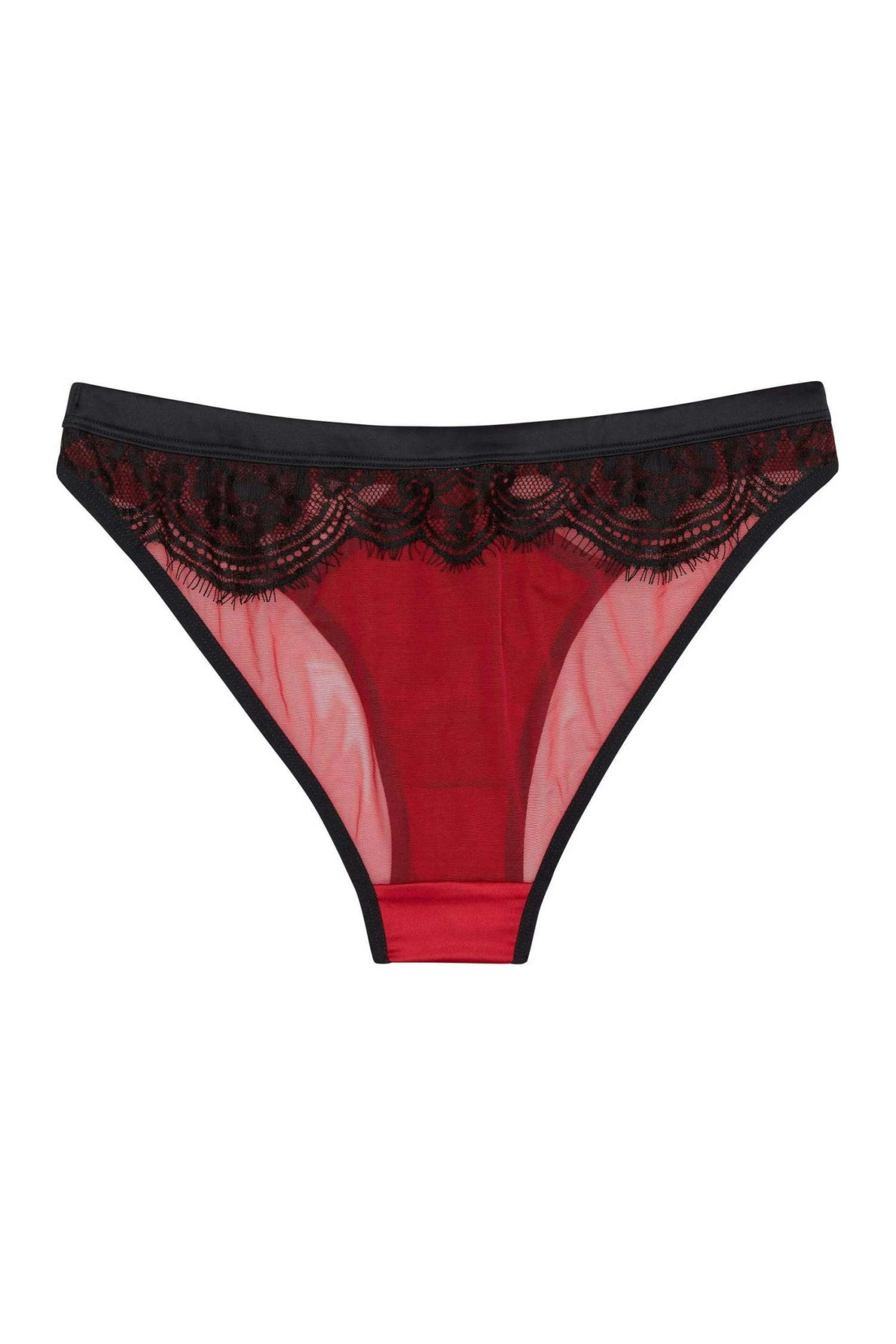 Budget 😍 Playful Promises Tasmin Ruby Lace Brazilian Brief Knickers 🛒 4 Playful Promises Tasmin Ruby Lace Brazilian Brief Knickers