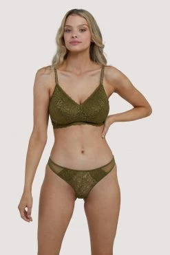 Deja Day Emma Olive Wireless Bra