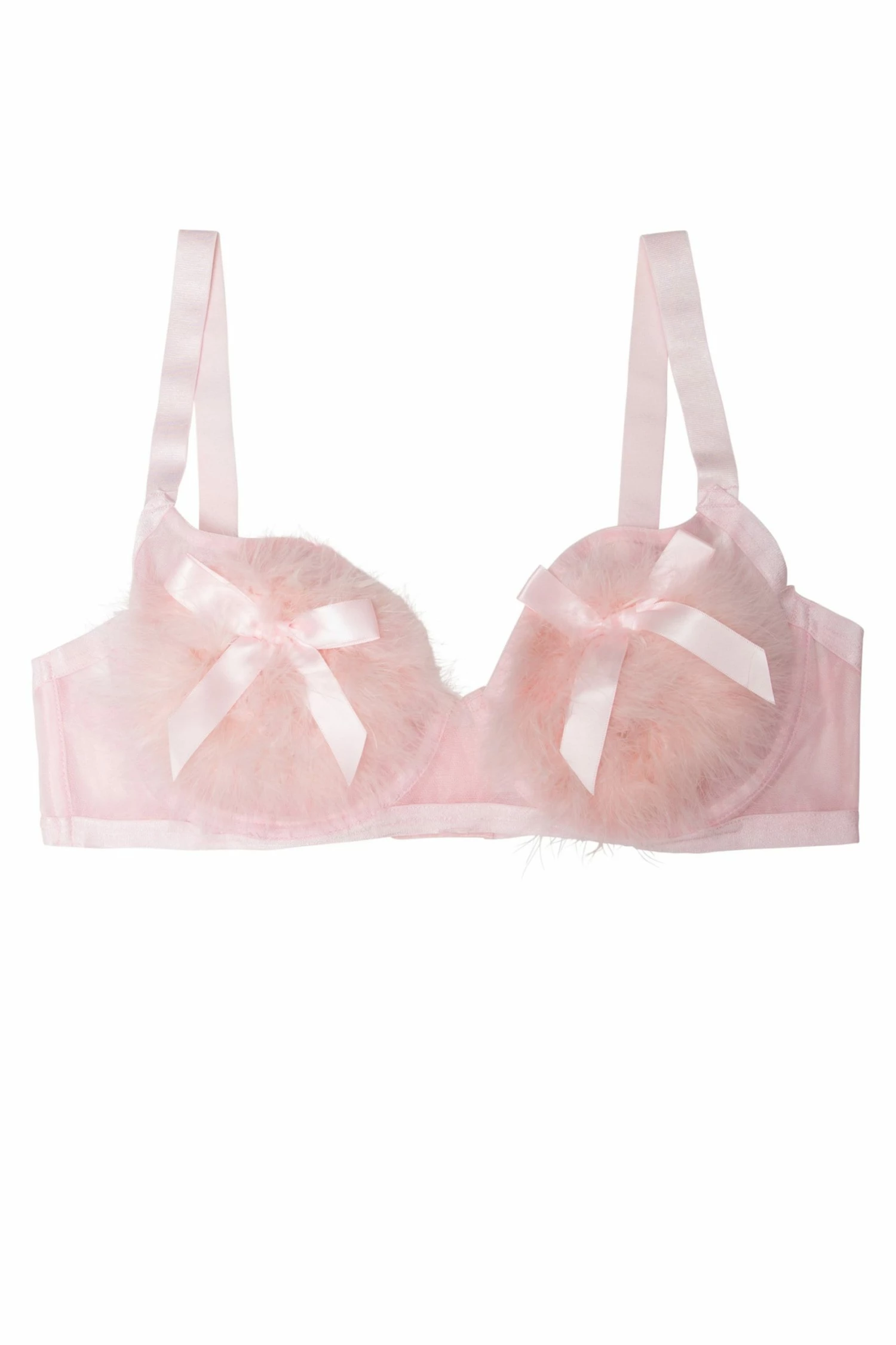 Deals 🎁 Playful Promises Curve Exclusive Bras Marina Pink Feather Bra 🛒 6 Playful Promises Curve Exclusive Bras Marina Pink Feather Bra