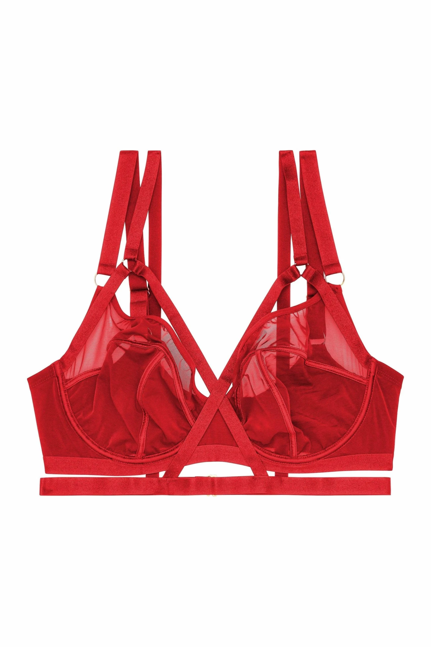 Best reviews of 😀 Felicity Hayward X PP New In Mercury Red Harness Mesh Balcony Bra ⭐ 12 Felicity Hayward X PP New In Mercury Red Harness Mesh Balcony Bra