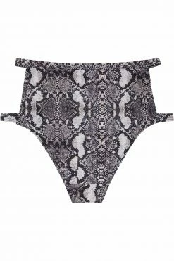 Wolf & Whistle Eco Snakeskin Chain High Waist Brief