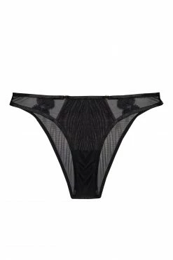 Flash Sale 🔥 Hustler Esther Black Lace Applique Brief Knickers 🎉 11 Hustler Esther Black Lace Applique Brief Knickers