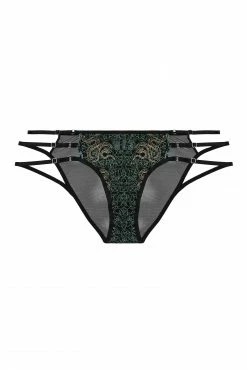 Wholesale ⭐ Playful Promises Dakota Green & Gold Snake Brief New In 😍 13 Playful Promises Dakota Green & Gold Snake Brief New In