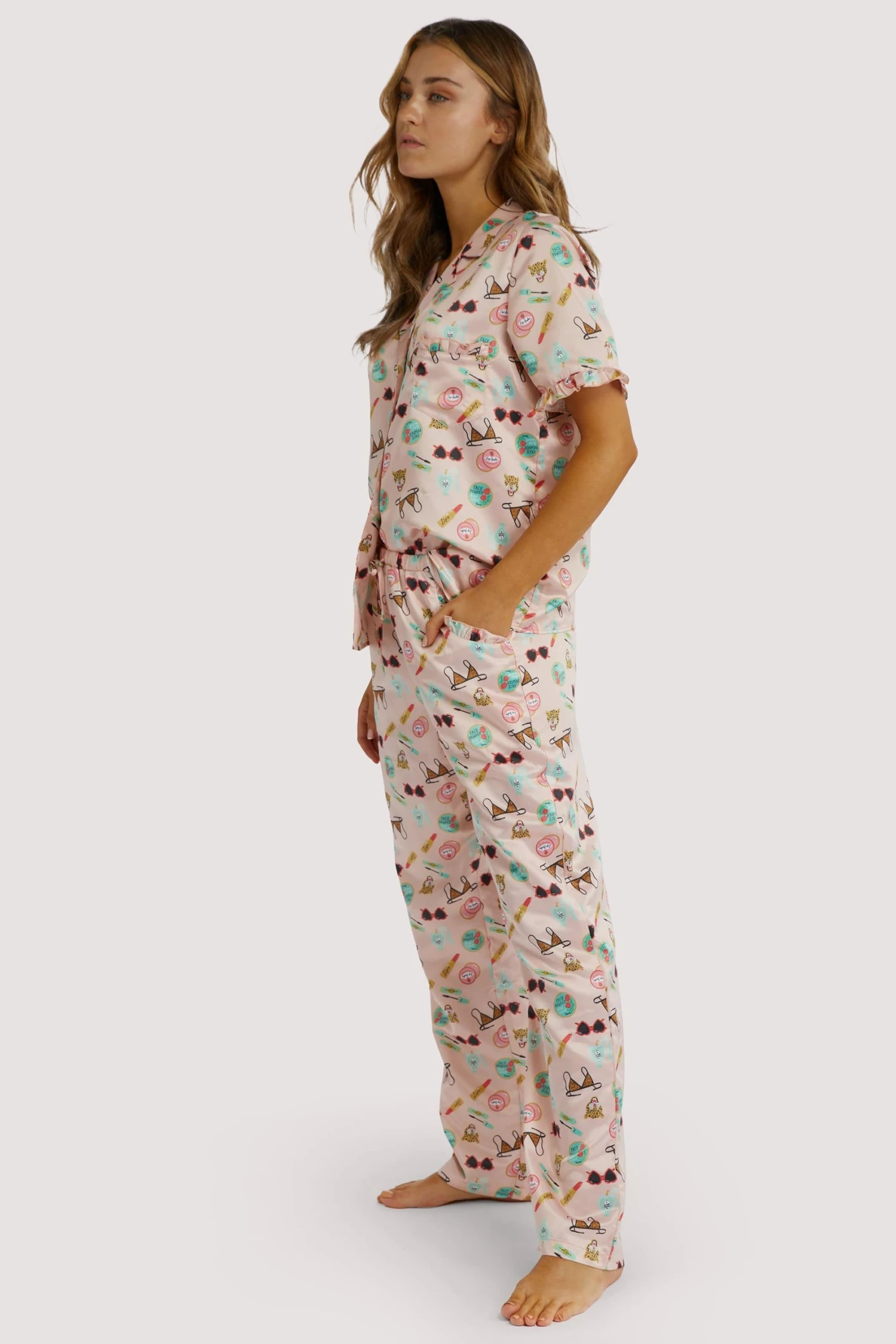 Coupon 🛒 Playful Promises Bodil Jane Recycled Girls Best Friend Short Sleeved Top Nightwear ⭐ 5 Playful Promises Bodil Jane Recycled Girls Best Friend Short Sleeved Top Nightwear