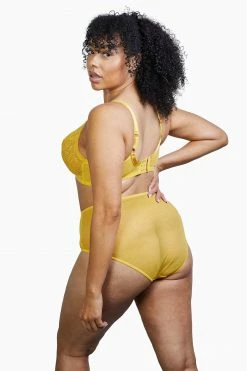 Deja Day Emma Mustard Yellow Ultimate Comfort Wireless Bra