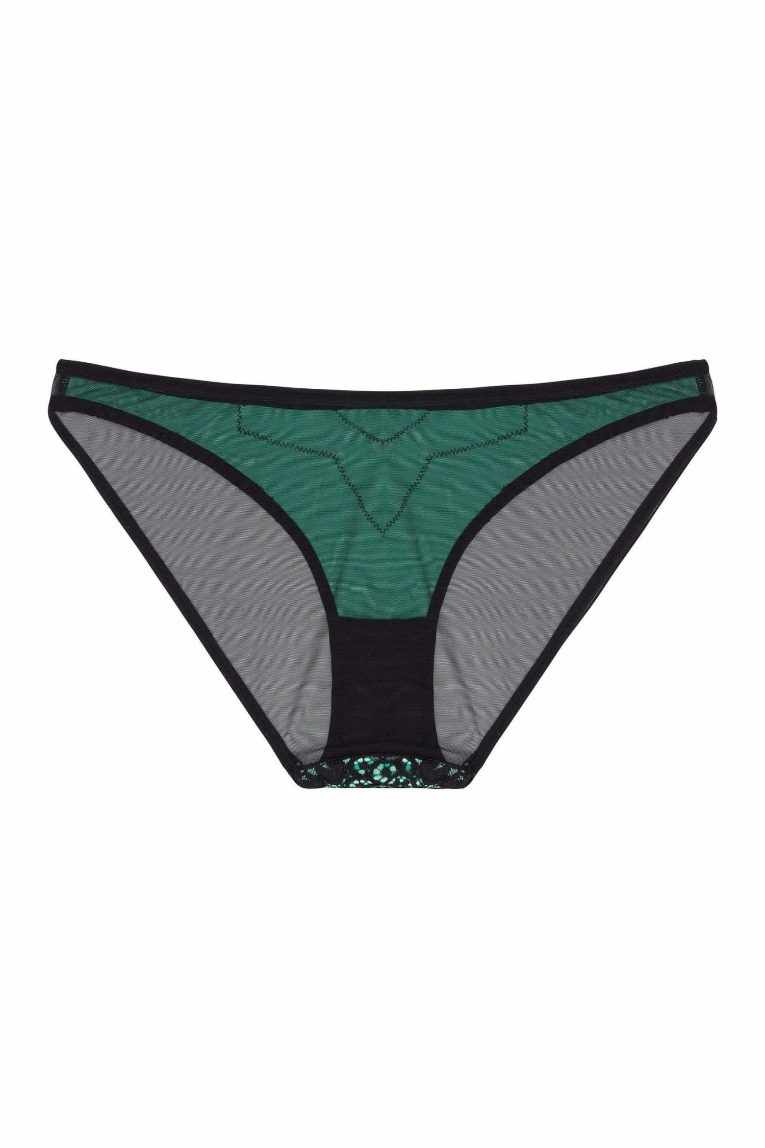 Discount 👍 Playful Promises Jaquelina Mint Contrast Brazilian Brief ❤️ 6 Playful Promises Jaquelina Mint Contrast Brazilian Brief