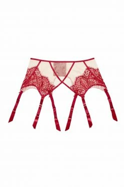 Dita Von Teese Lingerie Maestra Red Suspender