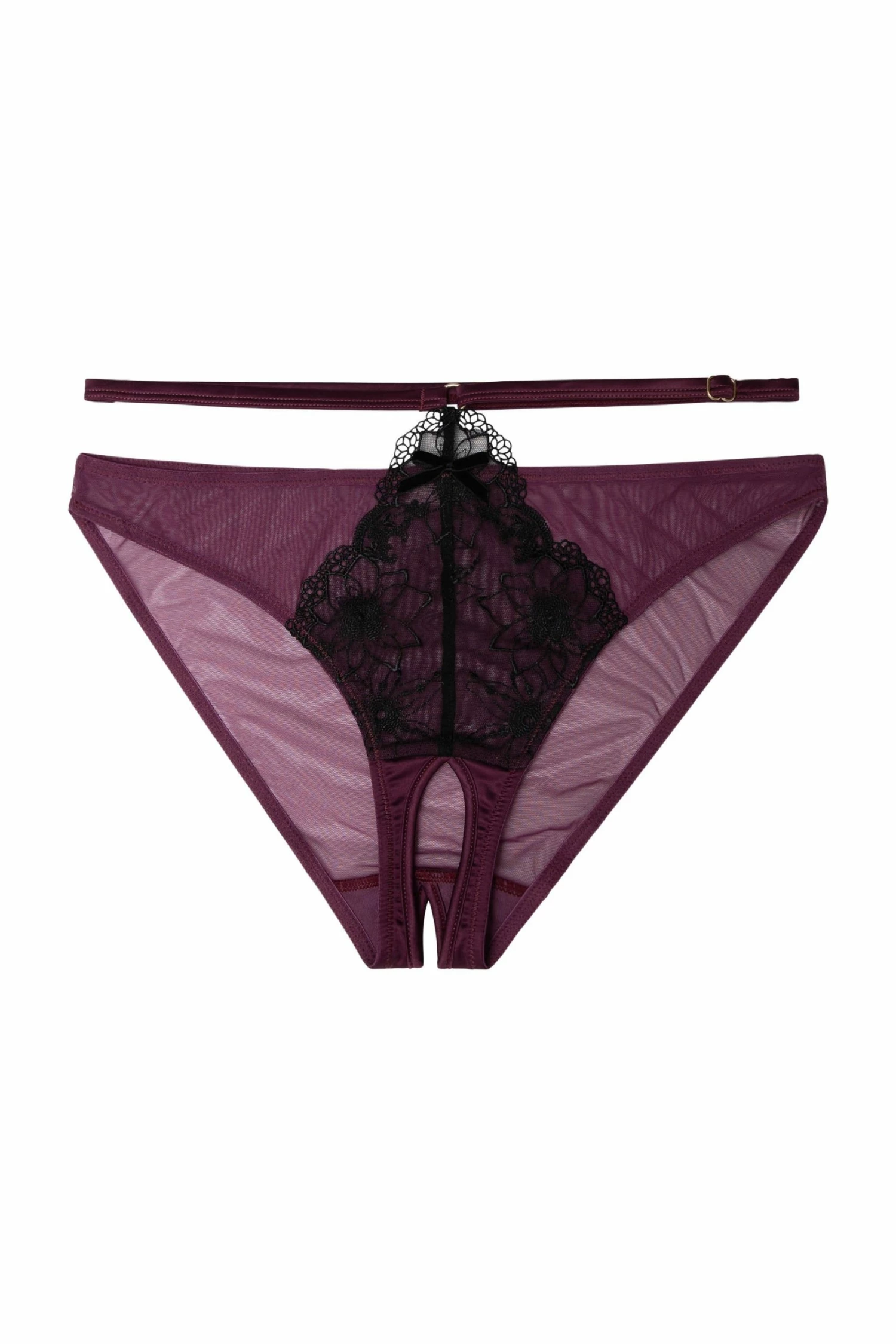 Top 10 😀 Playful Promises Muriel Purple Crotchless Brazillian Brief Knickers 💯 3 Playful Promises Muriel Purple Crotchless Brazillian Brief Knickers