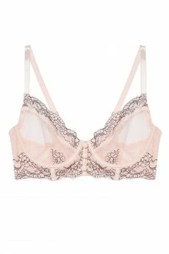 Discount 👏 Hustler New In Bras Jenny Graphic Lace Blush Bra 🌟 19 Hustler New In Bras Jenny Graphic Lace Blush Bra
